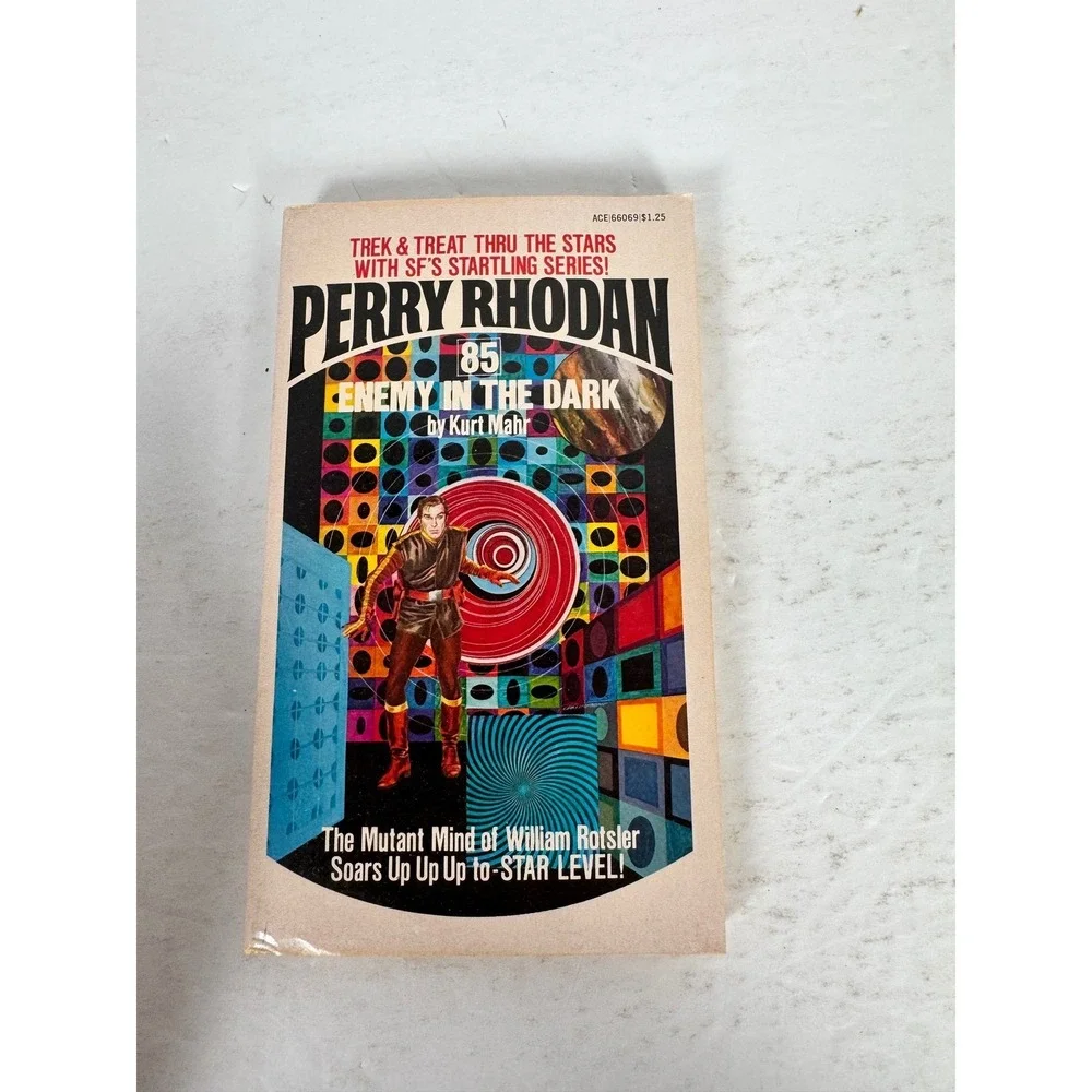 Perry Rhodan 80-89 Sci-Fi Paperback Lot Ace Books 1975 Vintage Space Opera